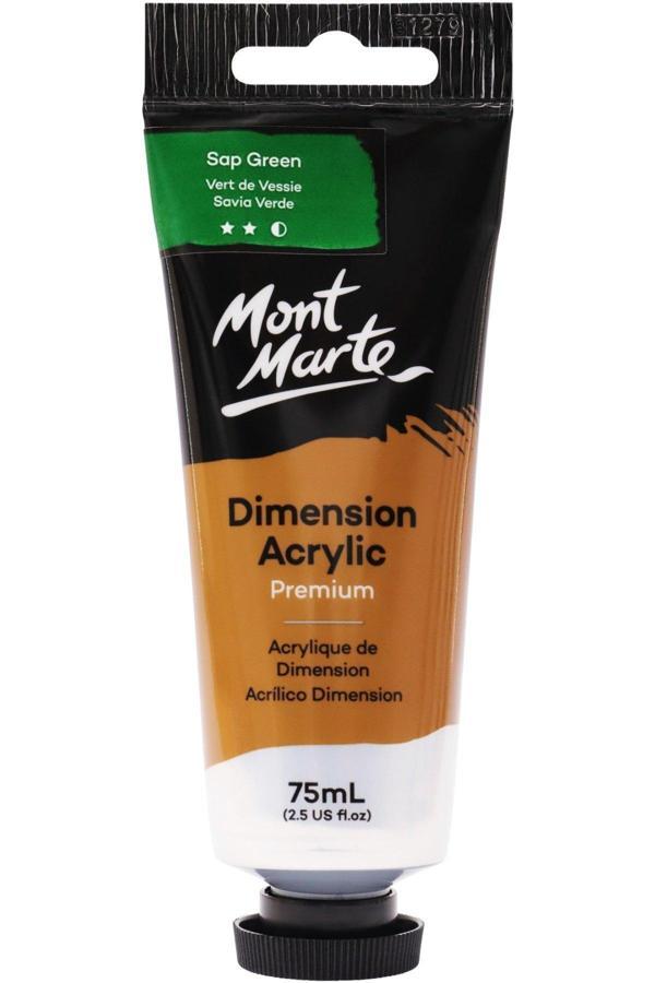 Mont marte MM Premium Dimension Akrilik 75ml - Sap Green - Image 1