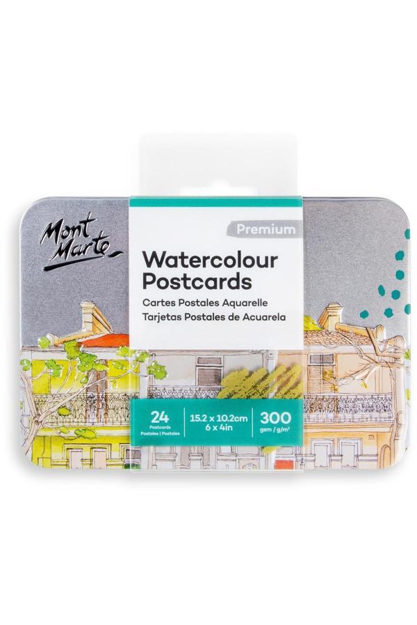 Mont marte MM Sulu Boya Kartpostalları 300 gsm 24 Sayfa - Image 1
