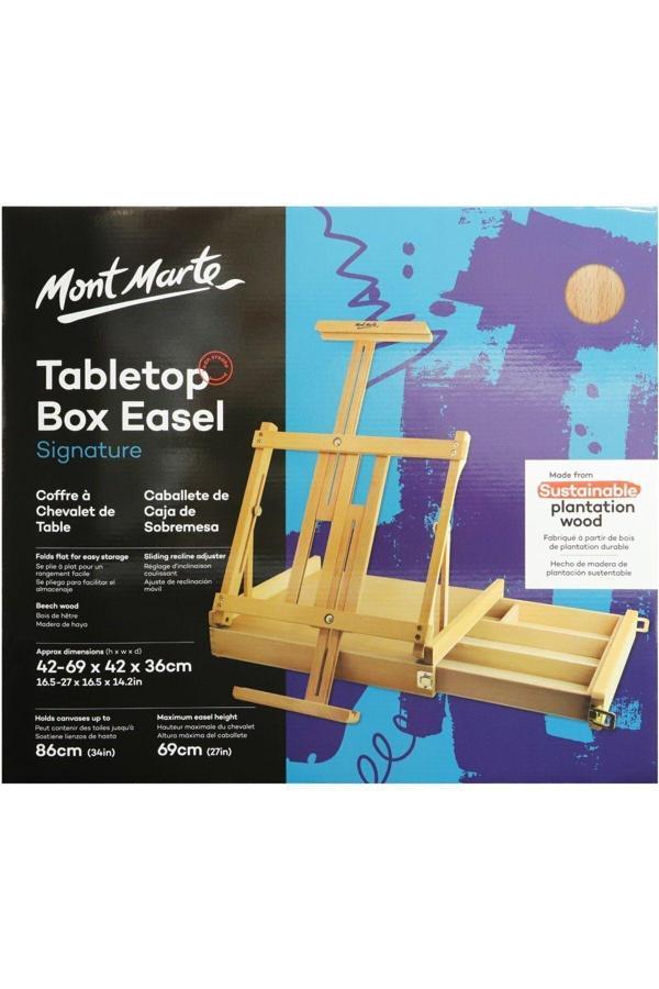 Mont marte MM Masa Üstü Şövale Box- Kayın- Signature - Image 1