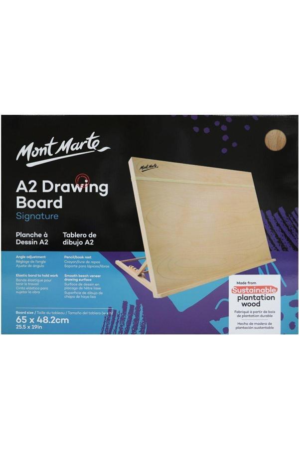 Mont marte MM Çizim Tahtası A2 - 65x48,2 Elastik Bantlı- Signature - Image 1