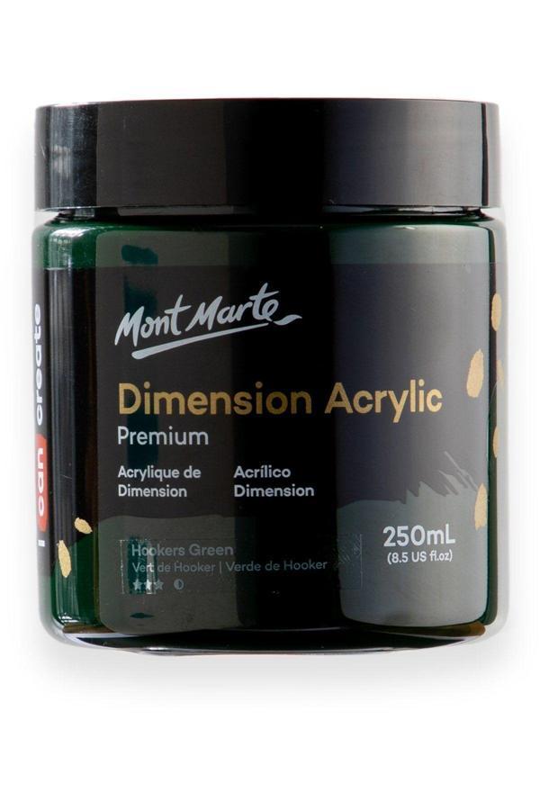 Mont marte MM Premium Dimension Akrilik 250ml - Hookers Green Deep - Image 1