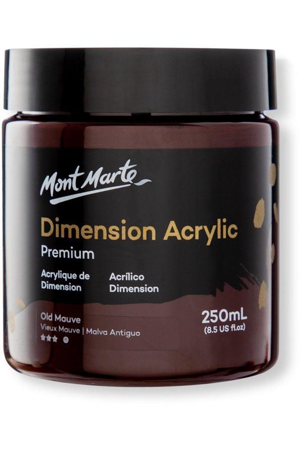 Mont marte MM Premium Dimension Akrilik 250ml - Mauve - Image 1