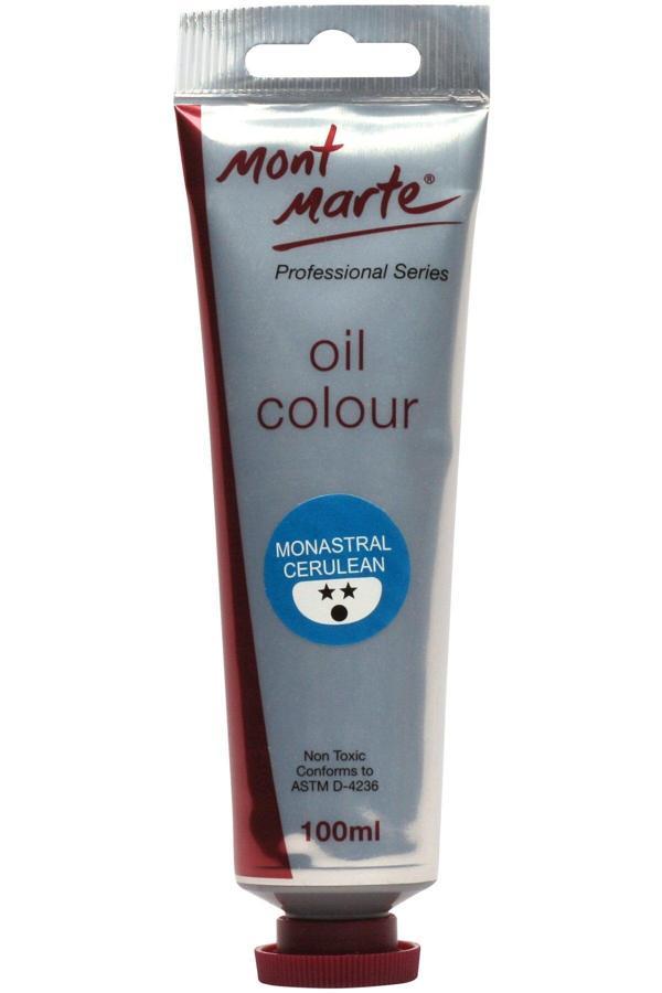 Mont marte MM Yağlı Boya 100mls - Monastral Cerulean - Image 1
