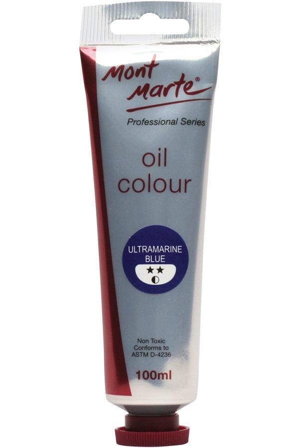Mont marte MM Yağlı Boya 100mls - Ultramarine Blue - Image 1