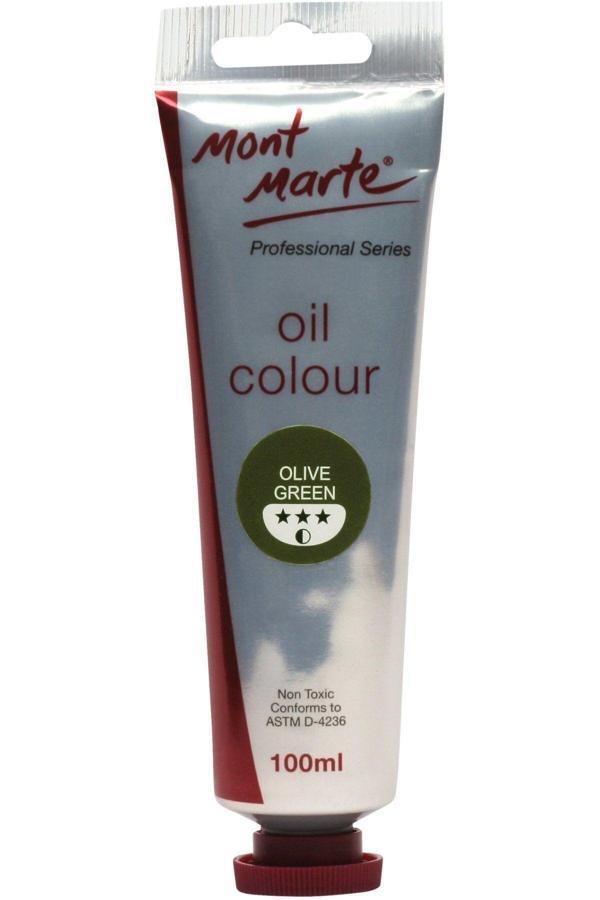 Mont marte MM Yağlı Boya 100ml - Olive Green - Image 1
