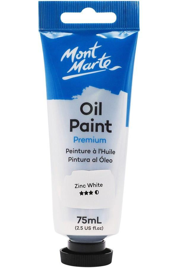 Mont marte MM Premium Yağlı Boya 75ml - Zinc White - Image 1