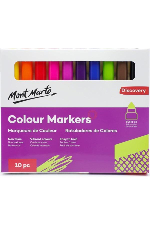 Mont marte MM Renkli Markers Discovery 10'lu - Image 1