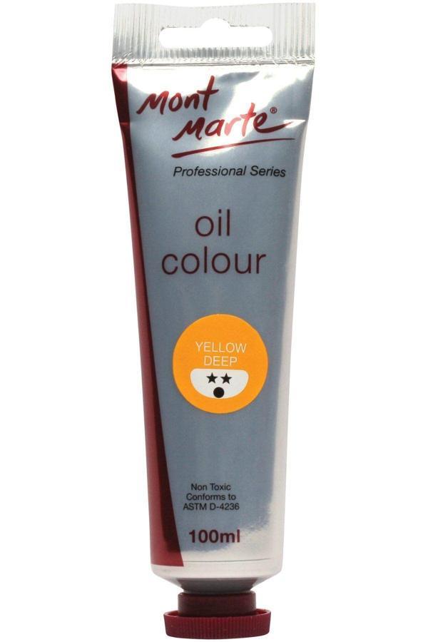 Mont marte MM Yağlı Boya 100ml - Yellow Deep - Image 1