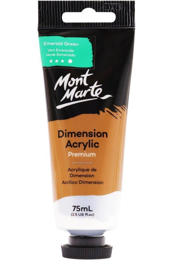 Mont marte MM Premium Dimension Akrilik 75ml - Emerald Green - Image 1
