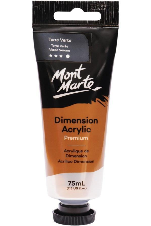 Mont marte MM Premium Dimension Akrilik 75ml - Terre Verte - Image 1
