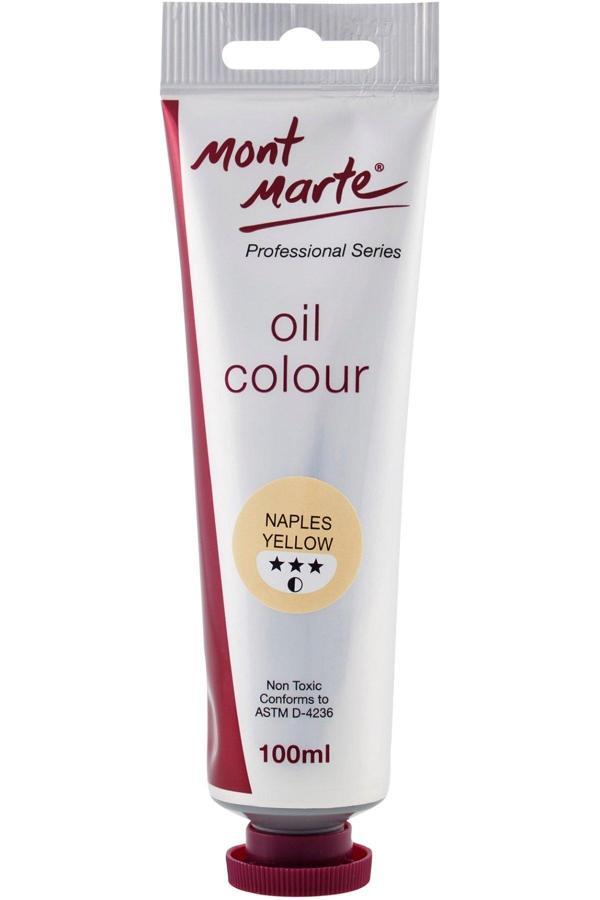 Mont marte MM Yağlı Boya 100ml - Naples Yellow - Image 1