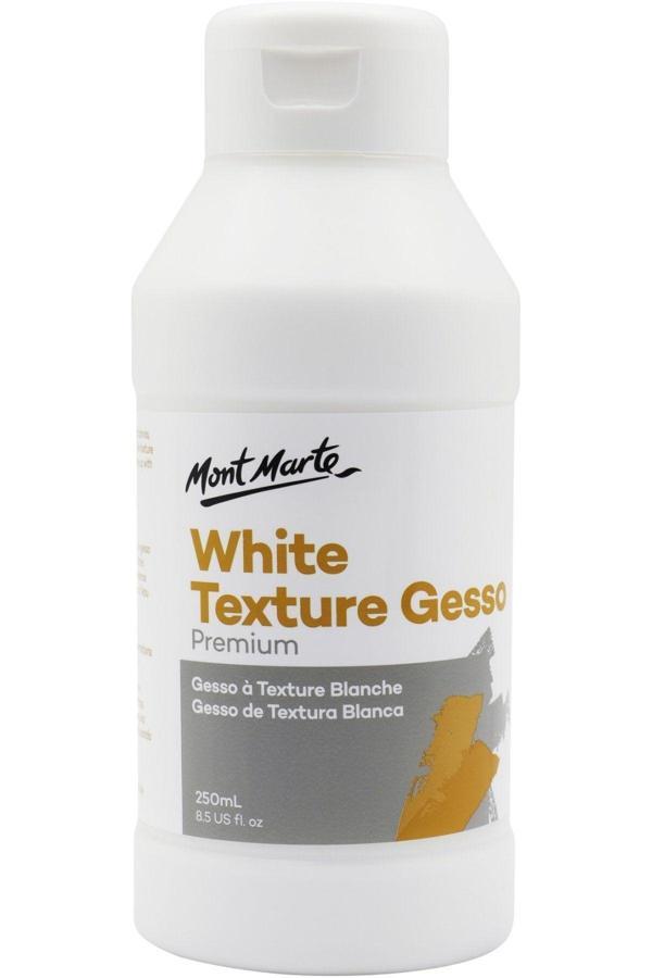 Mont marte MM Premium White Texture Gesso 250ml - Image 1