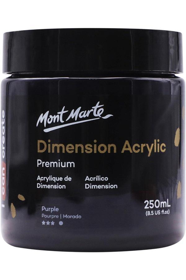 Mont marte MM Premium Dimension Akrilik 250ml - Purple - Image 1