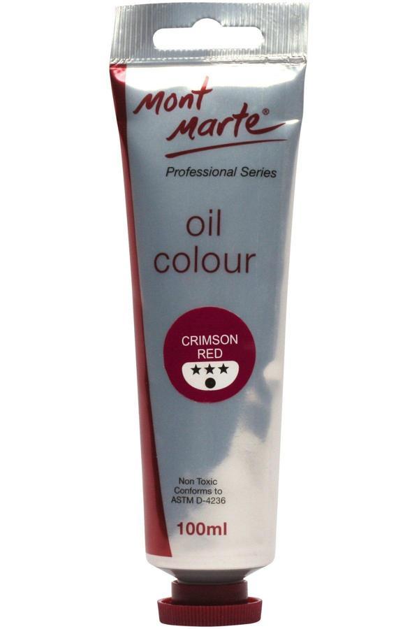 Mont marte MM Yağlı Boya 100mls - Crimson Red - Image 1