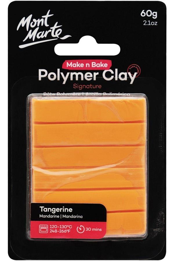Mont marte MM Make n Bake Polimer Kil Signature 60g - Tangerine - Image 1