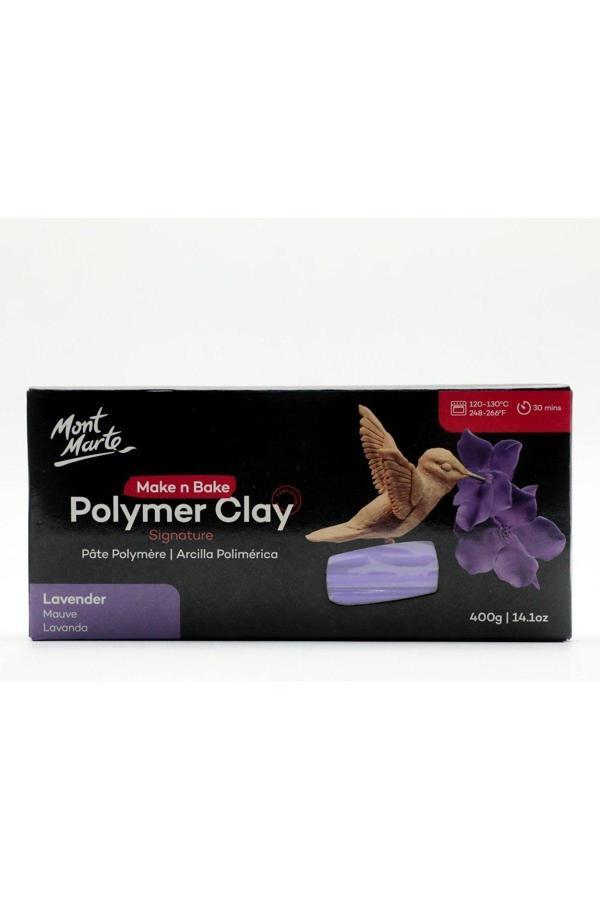 Mont marte MM Make n Bake Polimer Kil Signature 400g - Lavender - Image 1