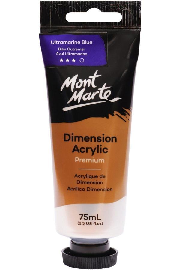 Mont marte MM Premium Dimension Akrilik 75ml - Ultramarine Blue - Image 1
