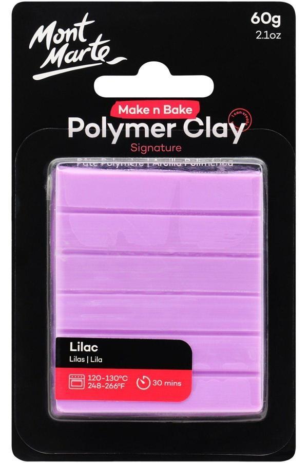 Mont marte MM Make n Bake Polimer Kil Signature 60g - Lilac - Image 1