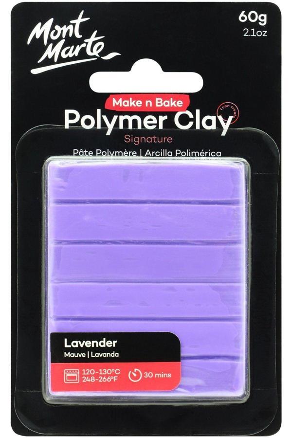 Mont marte MM Make n Bake Polimer Kil Signature 60g - Levander - Image 1