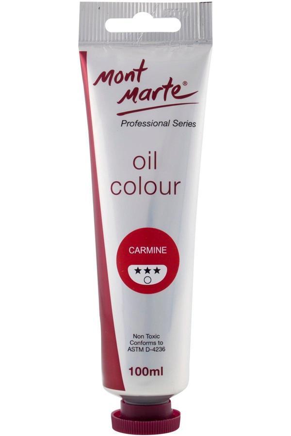 Mont marte MM Yağlı Boya 100ml - Carmine - Image 1