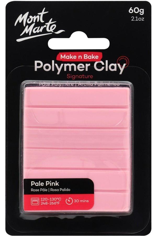 Mont marte MM Make n Bake Polimer Kil Signature 60g - Pale Pink - Image 1