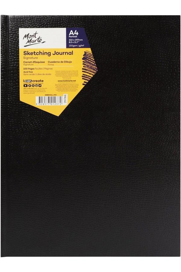 Mont marte MM Eskiz Journal Croc A4 Portre 100 Sayfa 150gr Signature - Image 1