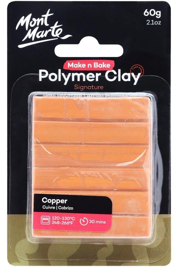 Mont marte MM Make n Bake Polimer Kil Signature 60g - Copper - Image 1