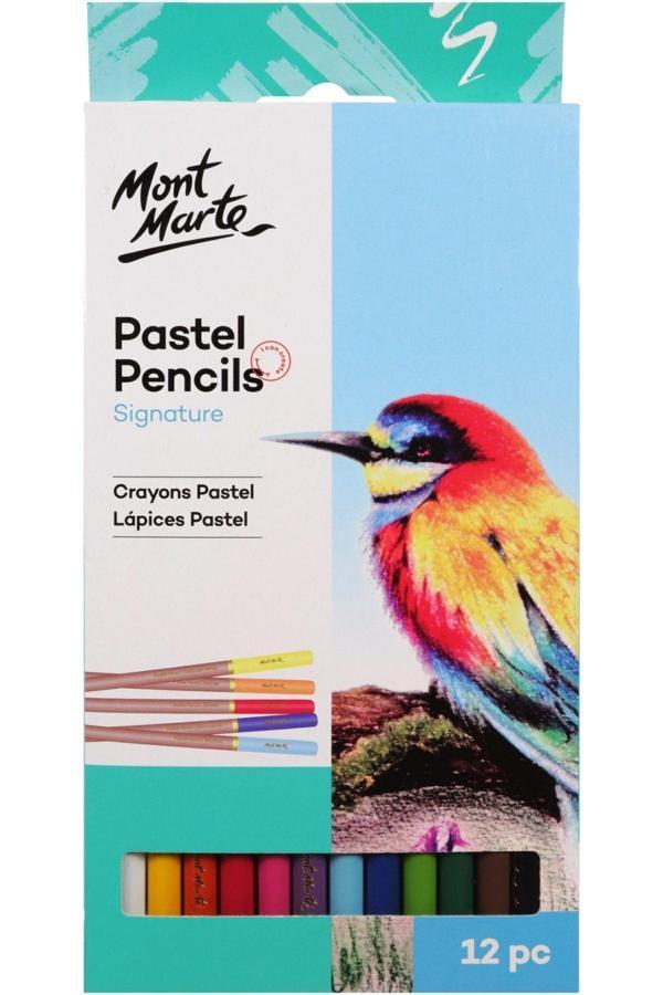 Mont marte MM Pastel Kalemler 12'li Signature - Image 1