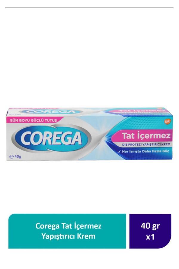 Corega Tat İçermez Diş Protezi Yapıştırıcı Krem 40G - Image 1
