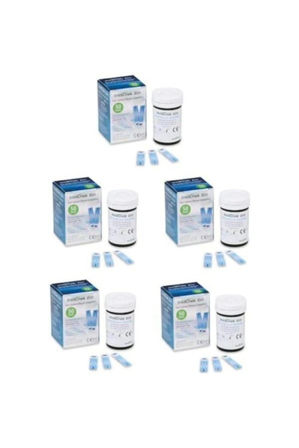 Vivachek Eco Şeker Ölçüm Çubuğu 250 Adet 5 Kutu - Image 1