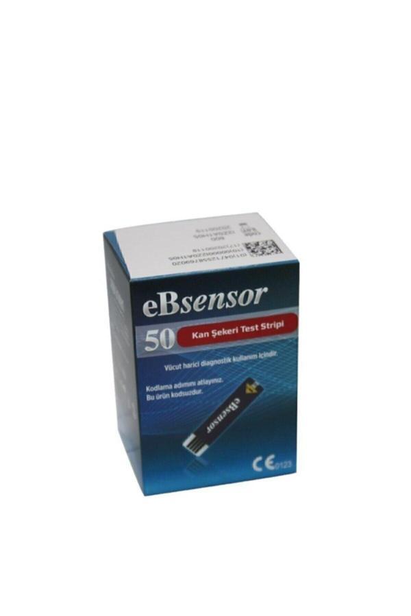 Ebsensor Eb Sensör Şeker Ölçüm Strip 50 Lik - Image 1
