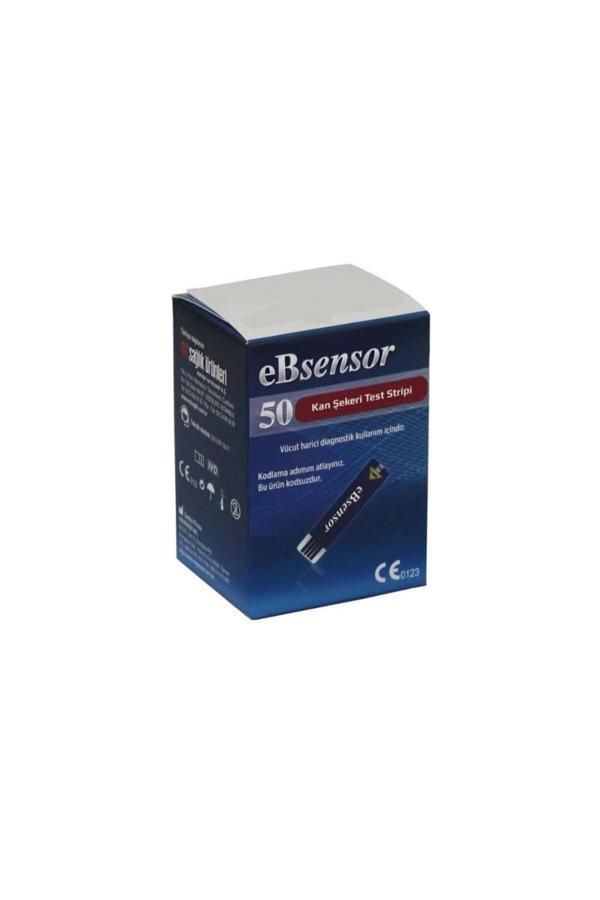 Ebsensor Kan Şekeri Ölçüm Stribi 50 Strip - Image 1
