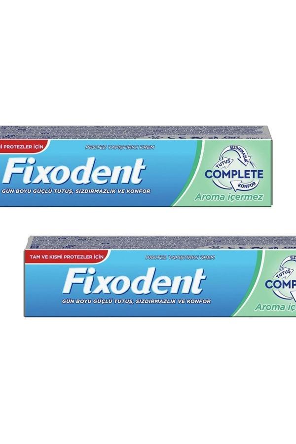 Fixodent Protez Yapıştırıcısı Tat Içermez Natural 47 Gr 2'Li. - Image 1