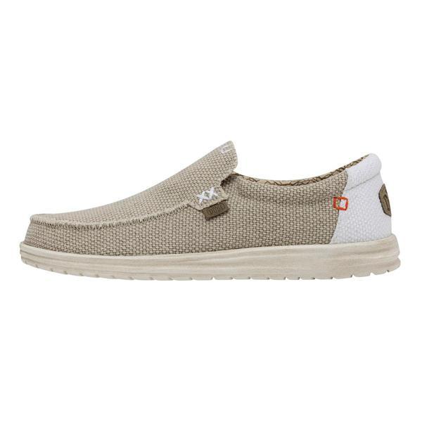 Erkek Sneaker ( Günlük) HD.40124  Hey Dude Mikka Braided 1LB Off White - Image 1