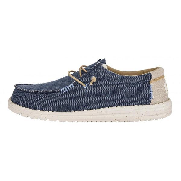 Erkek Sneaker ( Günlük) HD.40952  Hey Dude Wally Coastline Jute 410 Navy - Image 1