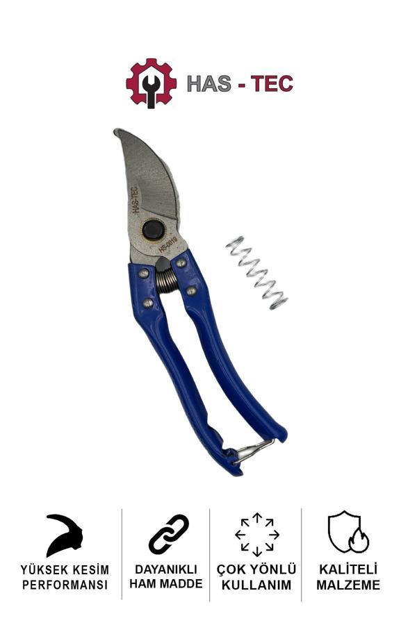 Has-Tec Budama Makası | 20 Mm Kesme Kapasitesi, Sk5 Çelik Bıçak, Ergonomik Mavi Sap - Image 1