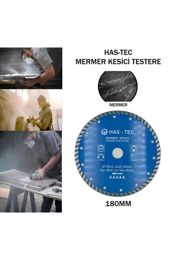 Has-Tec 180 Mm Mermer Kesici – Diamond Saw Blade | Ø180X2.2X22.23 Mm - Image 1