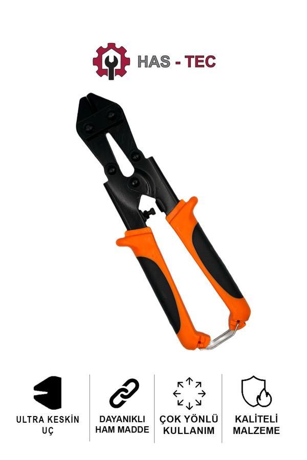Has-Tec Tel Makası, Tel Kesici | Yüksek Karbon Çelik, Ergonomik Sap, Ultra Keskin - Image 1