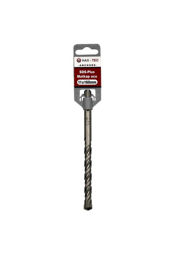 Has-Tec Sds-Plus Matkap Ucu | 11X160Mm | Kırıcı Delici Hilti Uyumlu Beton Delme Uçları - Image 1