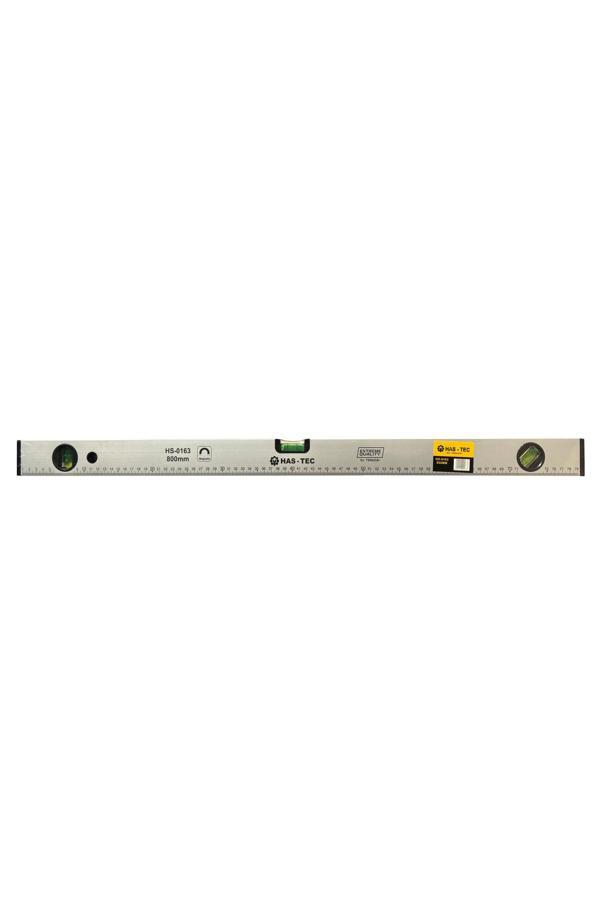 Has-Tec Mıknatıslı Su Terazisi 800 Mm | Alüminyum Gövde 3 Ölçüm Penceresi | Hs-0163 - Image 1
