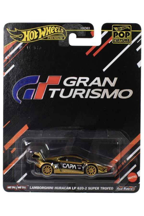 Hot Wheels Premium - Lamborghini Huracan Lp 620-2 Super Trofeo (1/64) Gran Turismo - Image 1