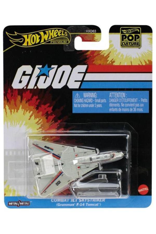 Hot Wheels Premium - G.I.JOE Combat Jet Sky Striker (1/64) Grumman F-14 Tomcat - Image 1