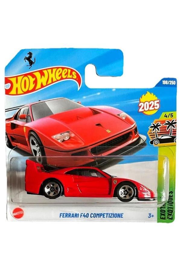 Hot Wheels - Ferrari F40 Competizione (1/64) Kırmızı - Image 1