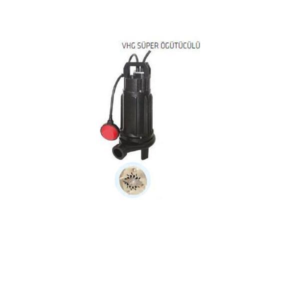 Water Sound VHG100/32MF Döküm Gövdeli Süper Öğütücülü Atık Su Pompası 1hp - Image 1