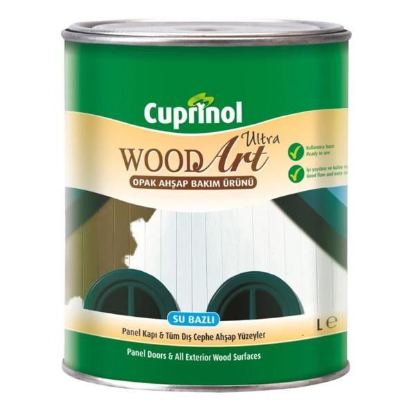 Cuprinol Wood Art Ultra Opak BW Beyaz Ahşap Boyası 1lt  - Image 1