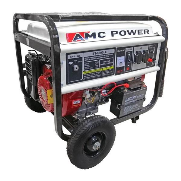 AMC Power BT-8800LE Monofaze Benzinli Jeneratör 7,5kva  - Image 1
