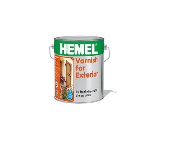 Hemel Varnish For Exterior Su Bazlı Dış Cephe Cilası - Image 1