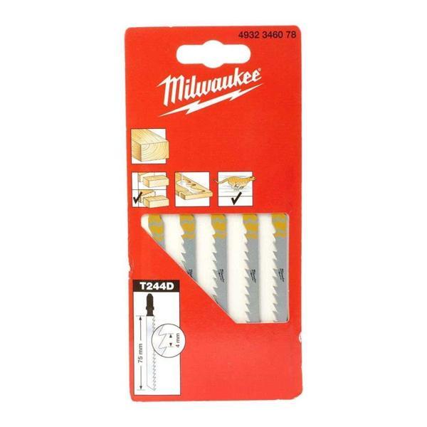 Milwaukee T244D Dekupaj Bıçağı 75mm 5'li - Image 1