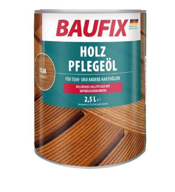 Baufix Holz Pflegeöl Solvent Bazlı Tik Yağı 2,5lt - Image 1