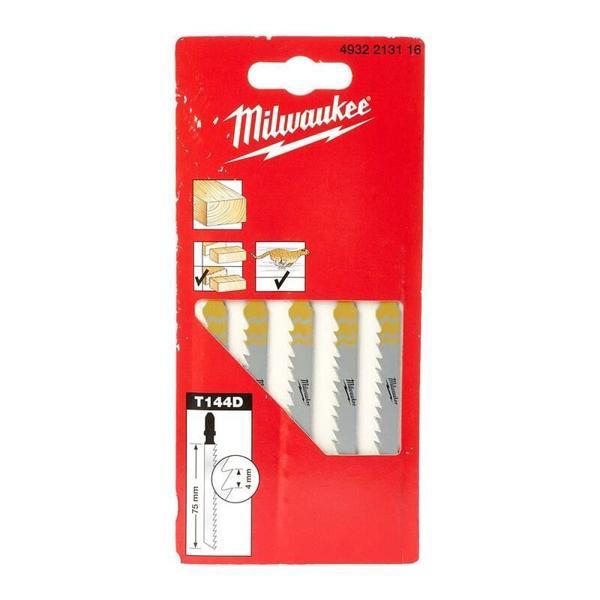 Milwaukee T144D Dekupaj Bıçağı 75mm 5'li - Image 1